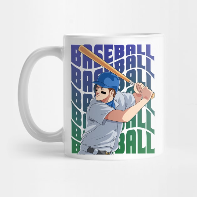 Baseball Player Boys Girls Youth Homerun Hitter Sports by Noseking